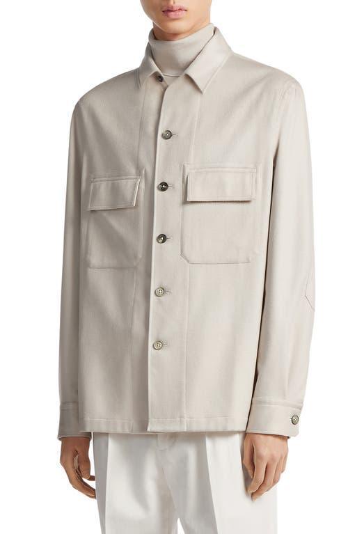 Mens Oasi Cashmere Overshirt Product Image