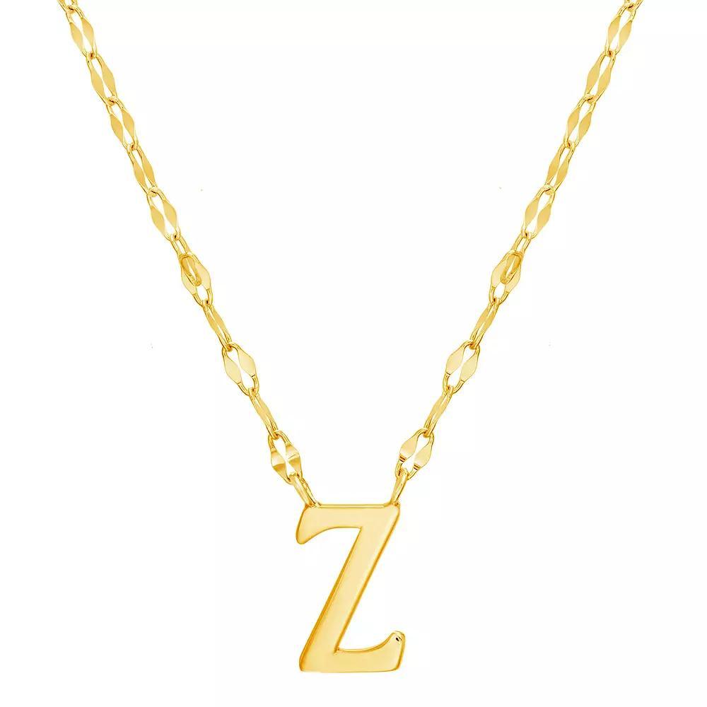 Paige Harper Initial Necklace, Womens Z Sterling Product Image