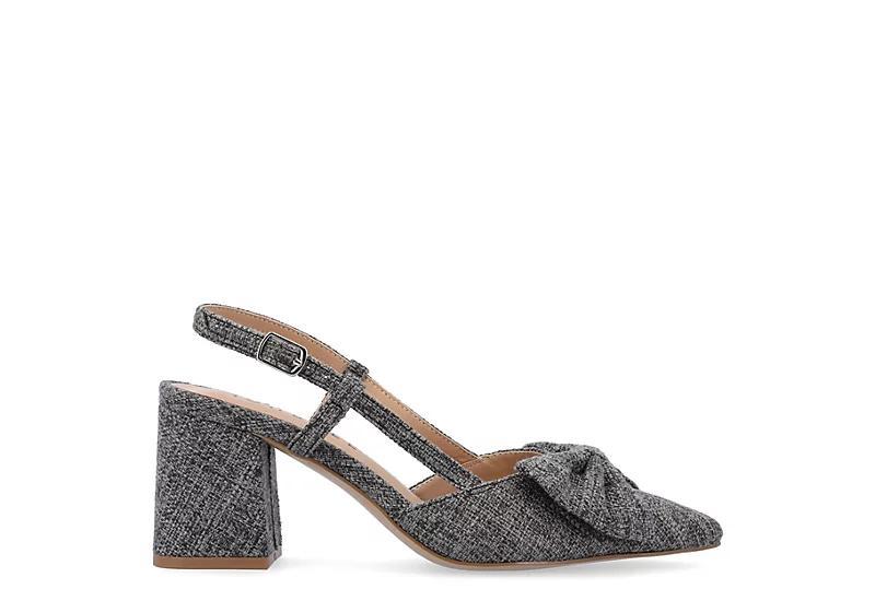 Journee Tailynn Women's Dressy Pumps, Size: 12 Wide, Grey Product Image