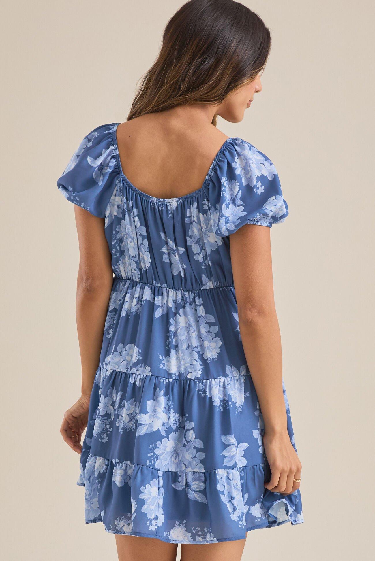 Kirsten Floral Mini Dress Product Image