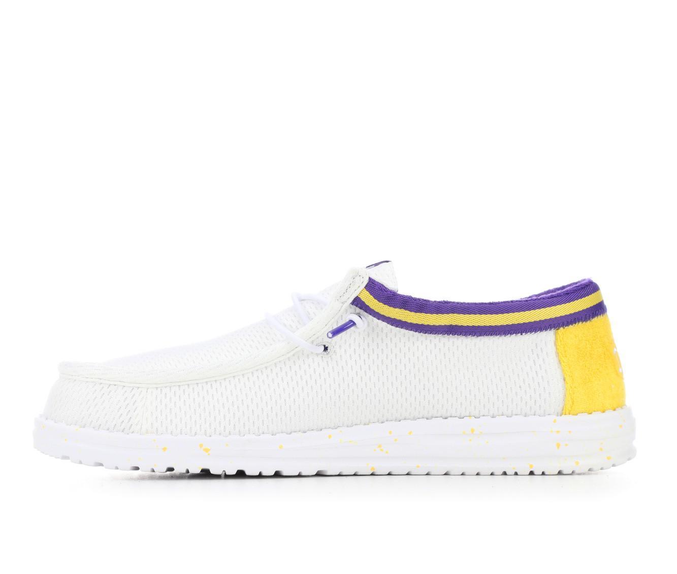 Men's HEYDUDE Wally Varsity Jersey Casual Shoes Product Image