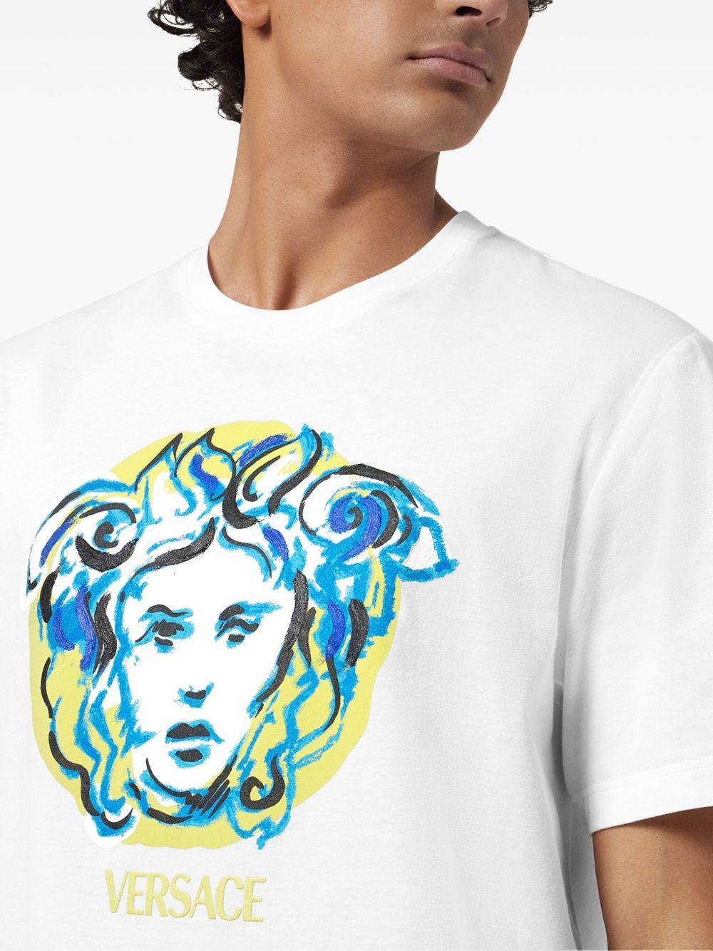 Painted Medusa T-shirt Product Image