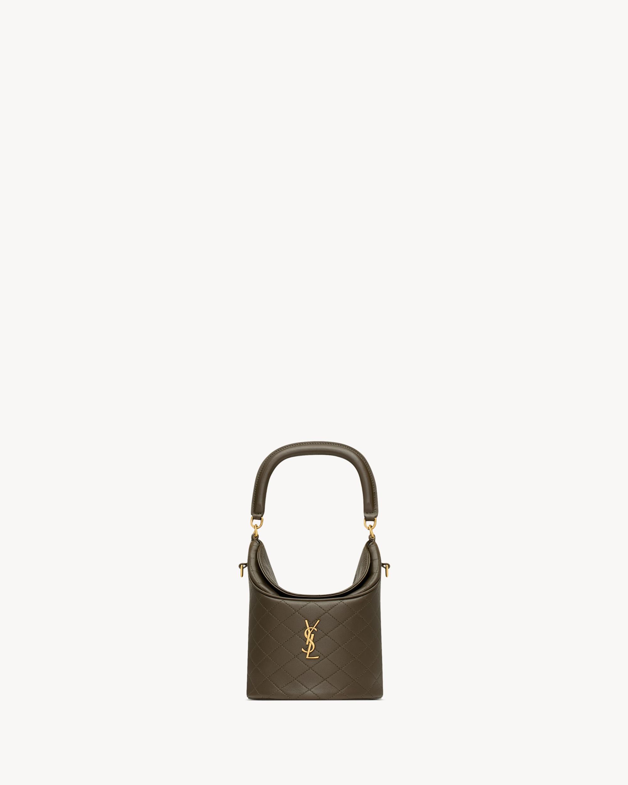 GABY bucket bag in lambskin Product Image