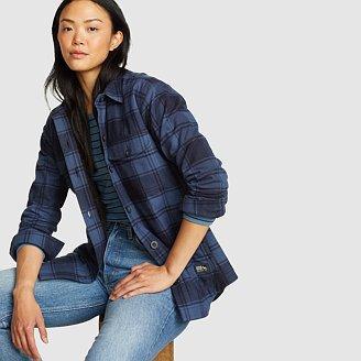 Women's Eddie's Fleece-Lined Shirt Jacket Product Image