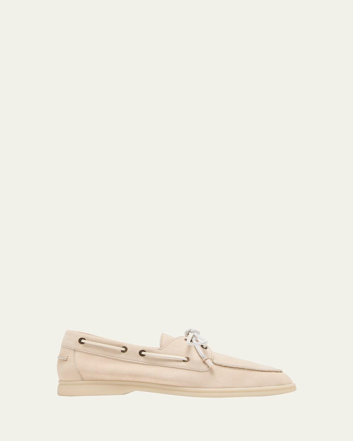 Mens Sea-Sail Walk Suede Boat Shoes Product Image