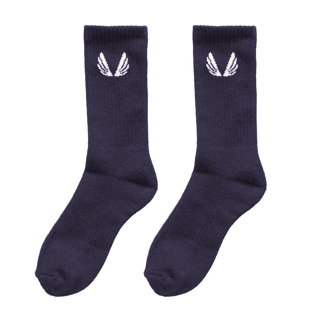 Essential Crew Socks (3 Pair) - Navy Product Image