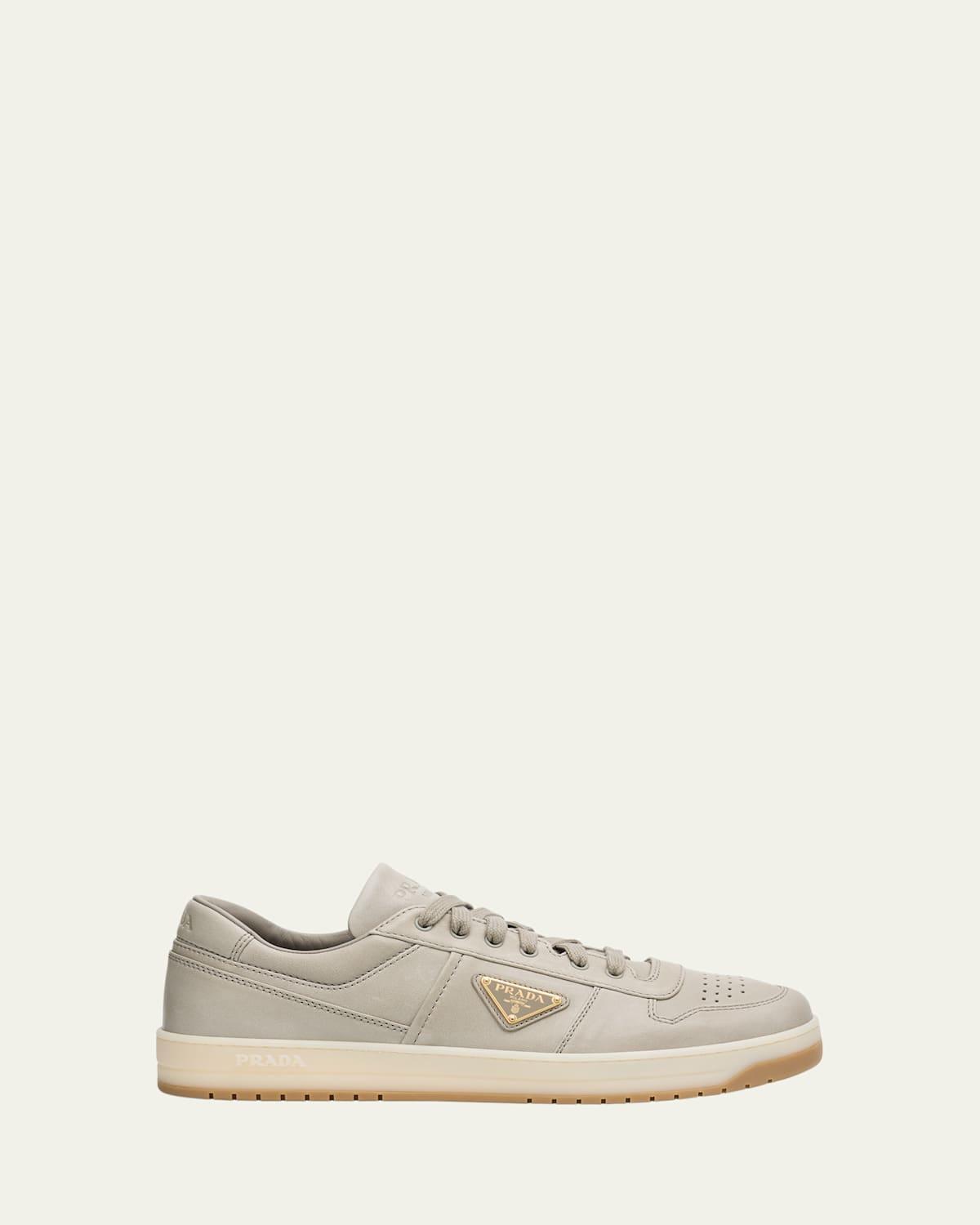 Mens Downtown Napa Leather Low-Top Sneakers Product Image
