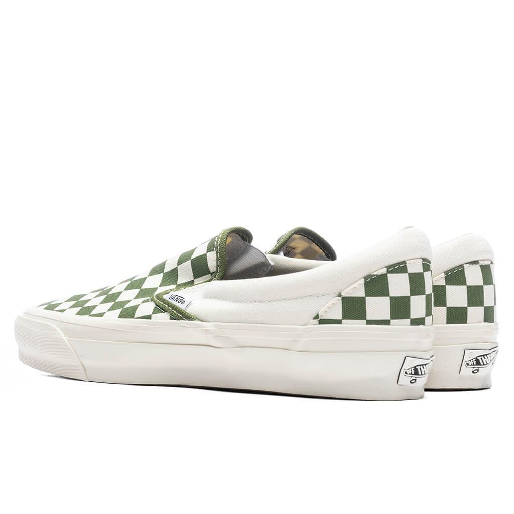 Premium Slip-On 98 - Checkerboard Pesto Male Product Image