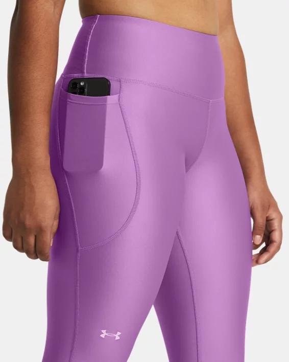 Women's Under Armour Tech High-Waisted Leggings, Size: XS Tall, Tech Blue Product Image