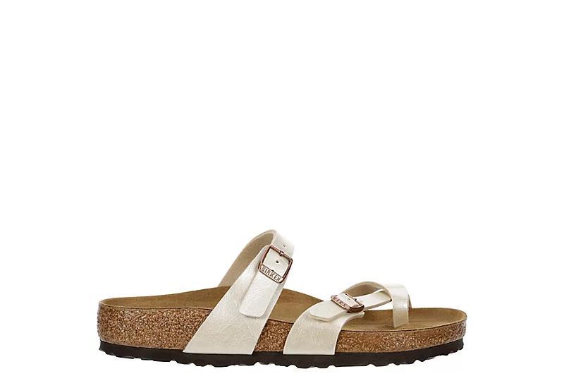 Birkenstock Womens Mayari Buckled Slide Sandals Product Image