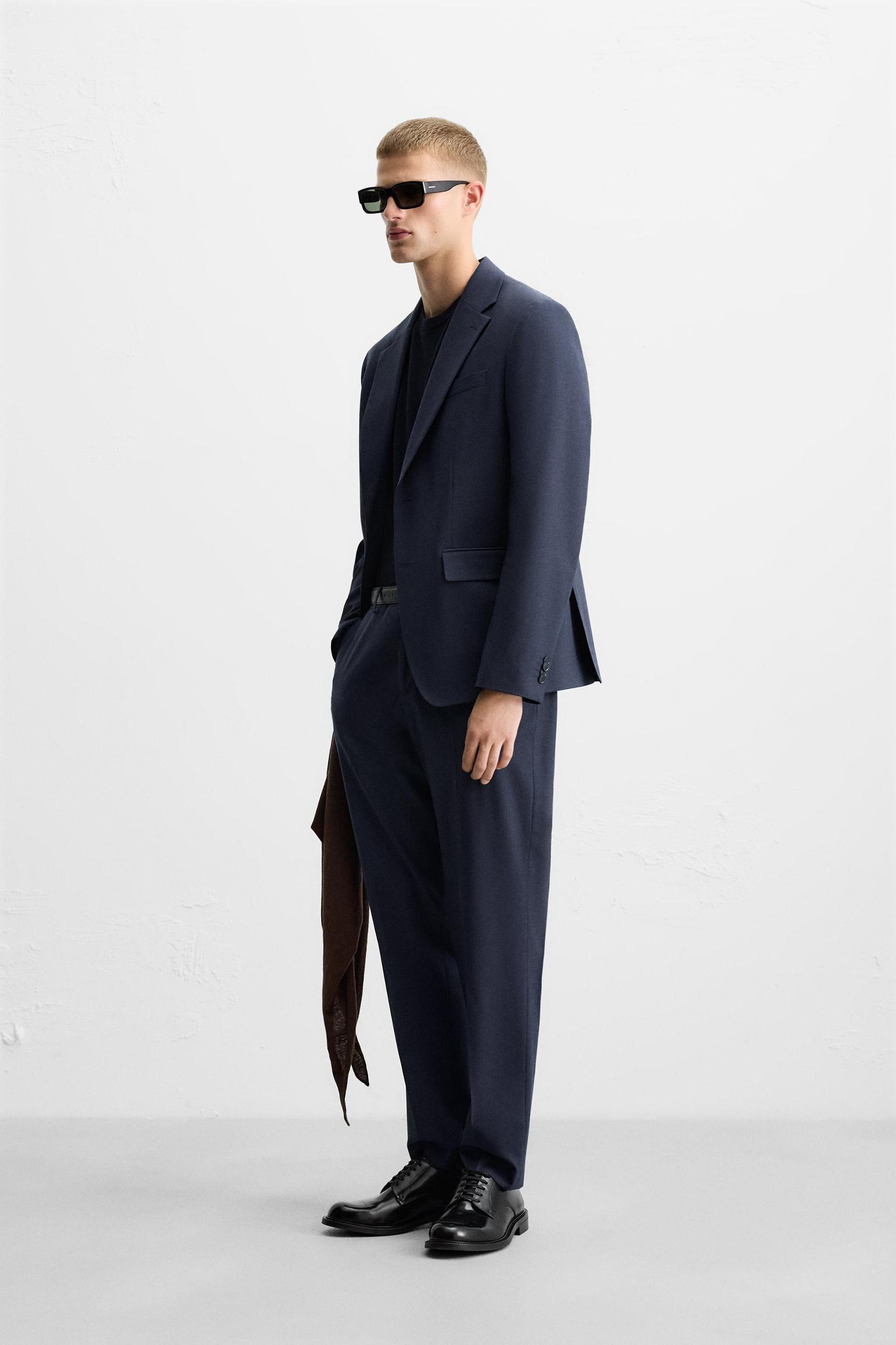 PLAID SUIT PANTS Product Image