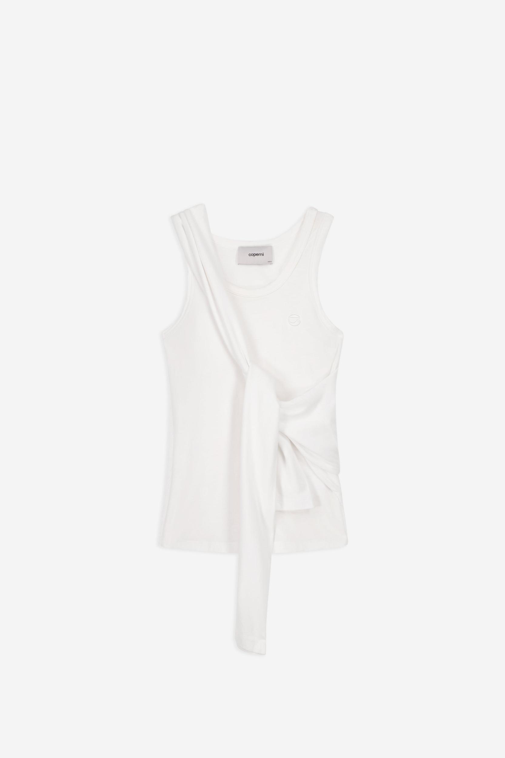 Knotted Jersey Top Product Image