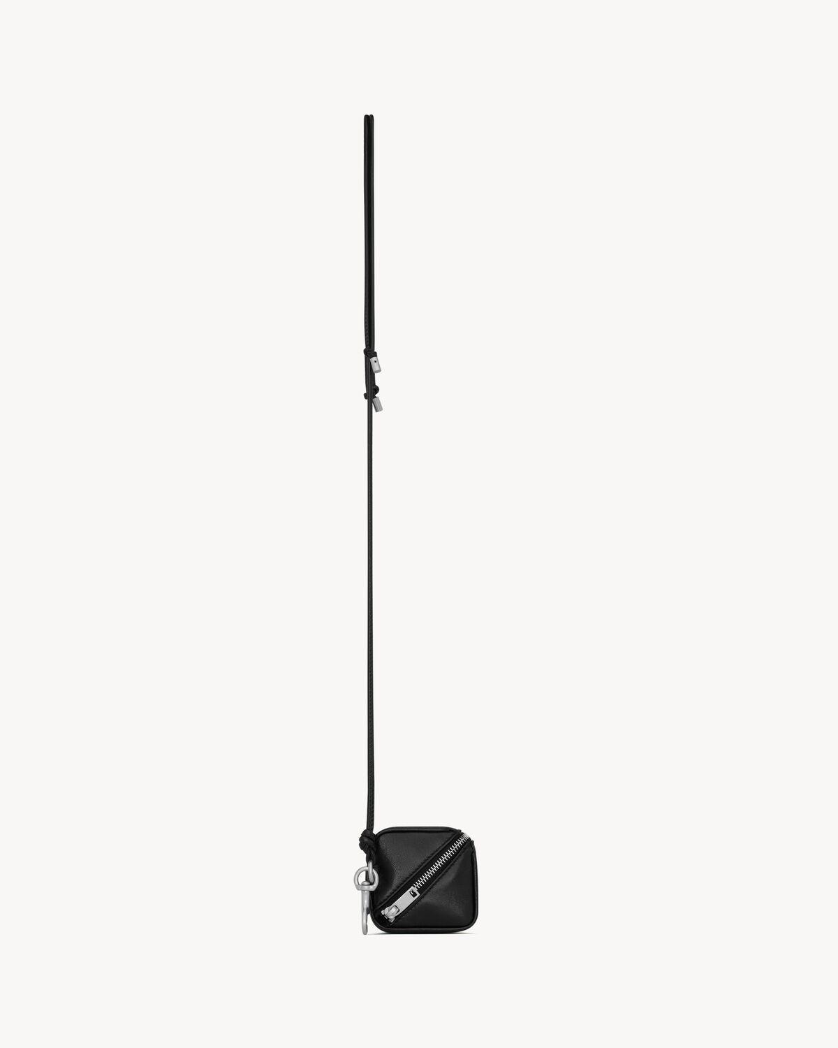 SAINT LAURENT PARIS FRAGMENTS zipped box in lambskin | Saint Laurent | YSL.com Product Image