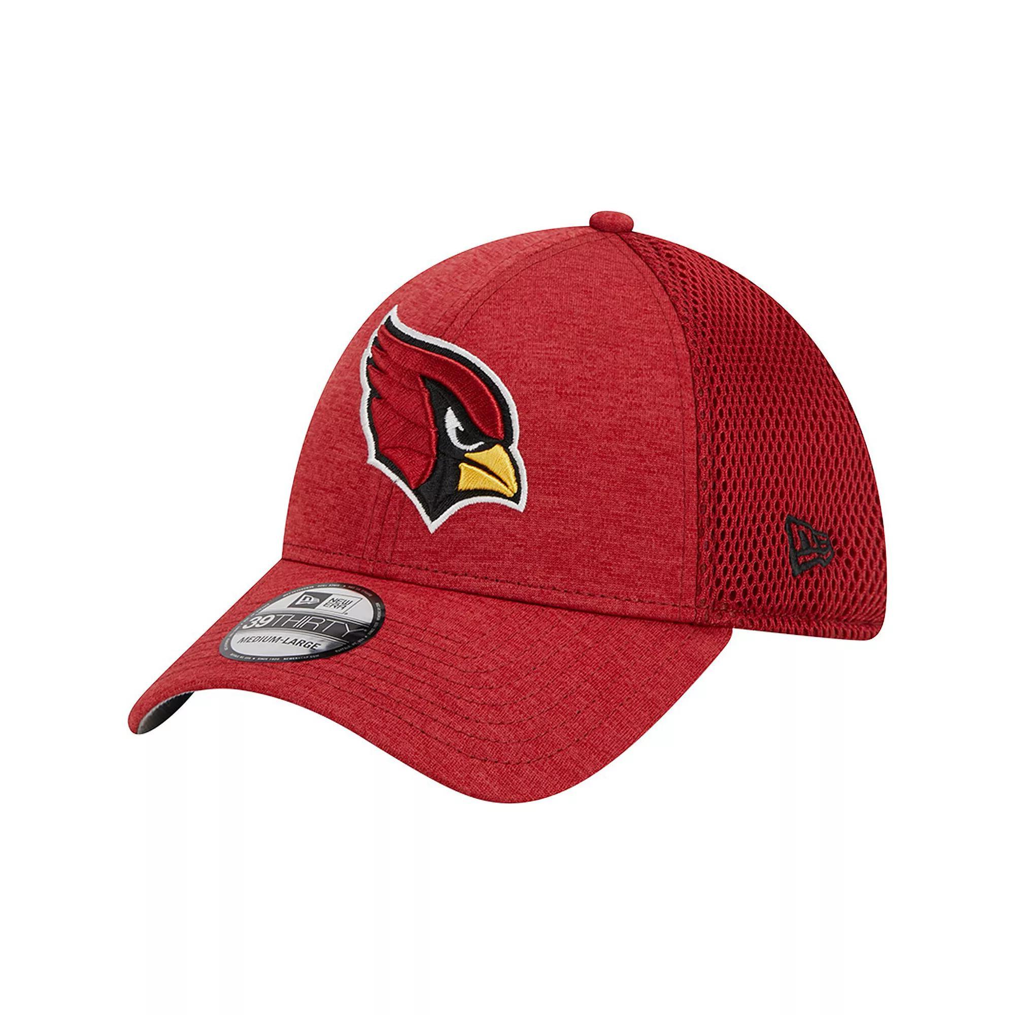 Men's New Era  Cardinal Arizona Cardinals  39THIRTY Flex Hat, Size: Small/Medium, Red Product Image