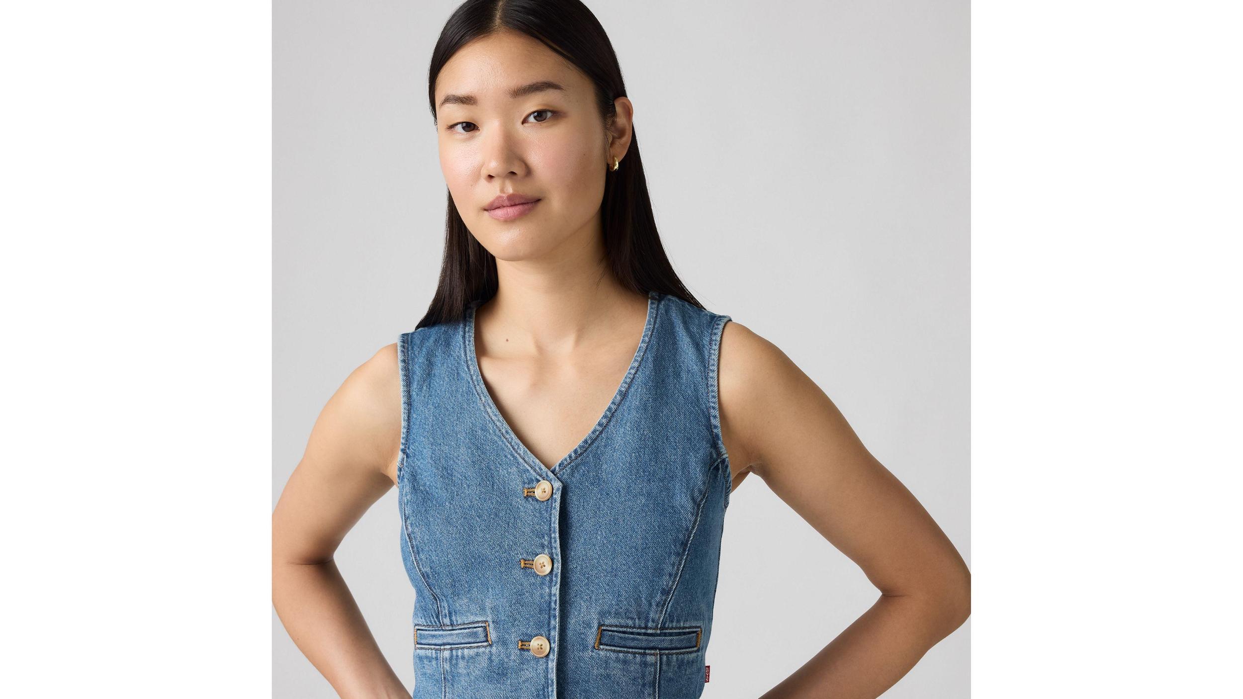 Amore Denim Vest Product Image