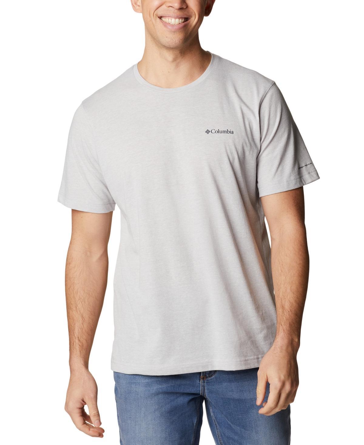 Big & Tall Columbia Thistletown Hills Omni-Wick Performance Tee, Men's, Size: XXL Tall, Columbia Grey Product Image