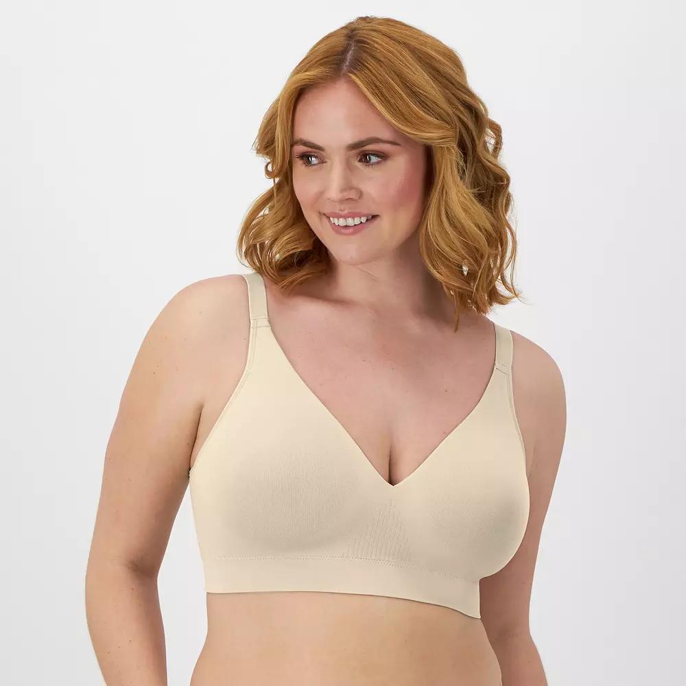 Bali Comfort Revolution Seamless Wirefree Bra DF3380, Women's, Size: XXXL, Brown Product Image