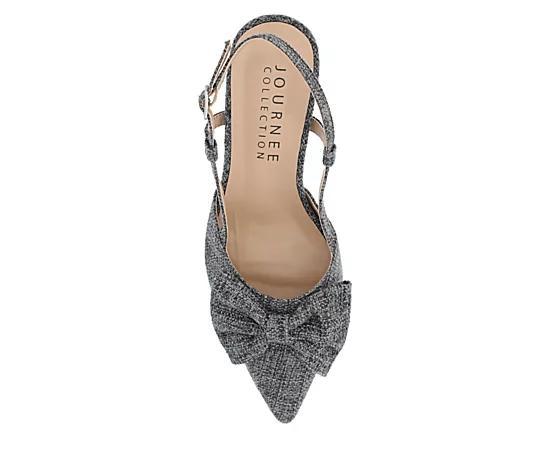 Journee Tailynn Women's Dressy Pumps, Size: 12 Wide, Grey Product Image