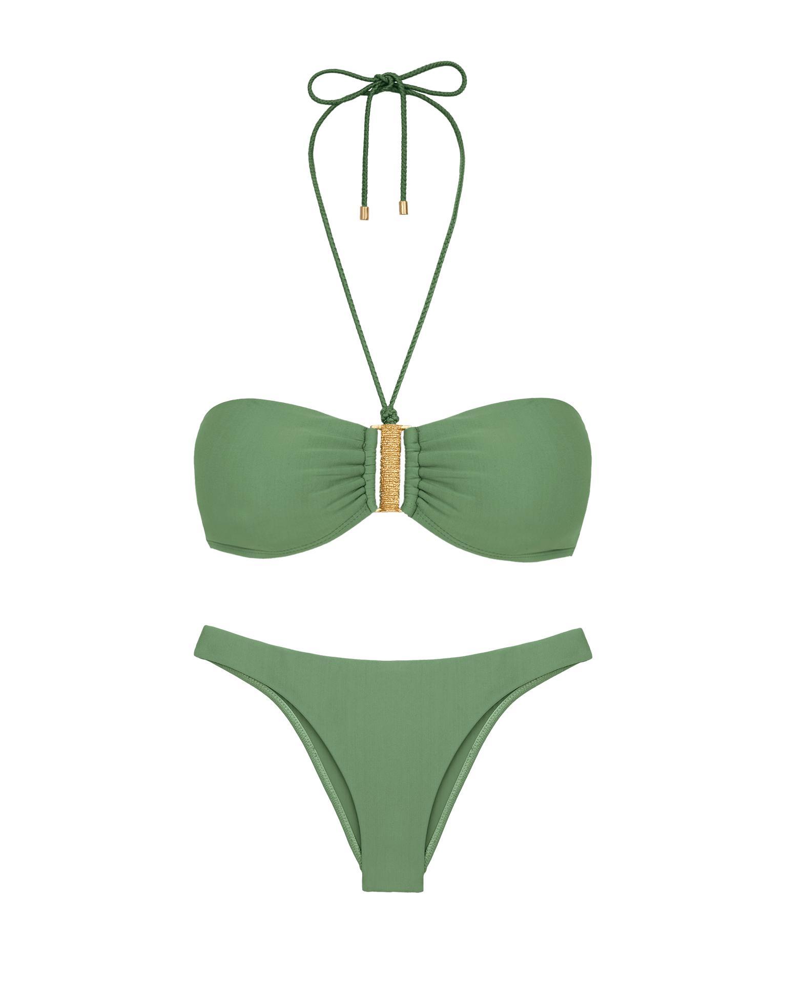 Matte Stacy Bandeau Top - Harbor Product Image