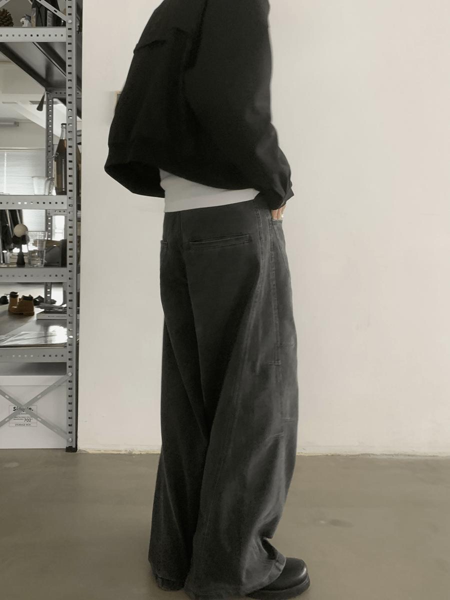 RT No. 18828 WASHED ASH SCIMITAR DENIM JEANS Product Image