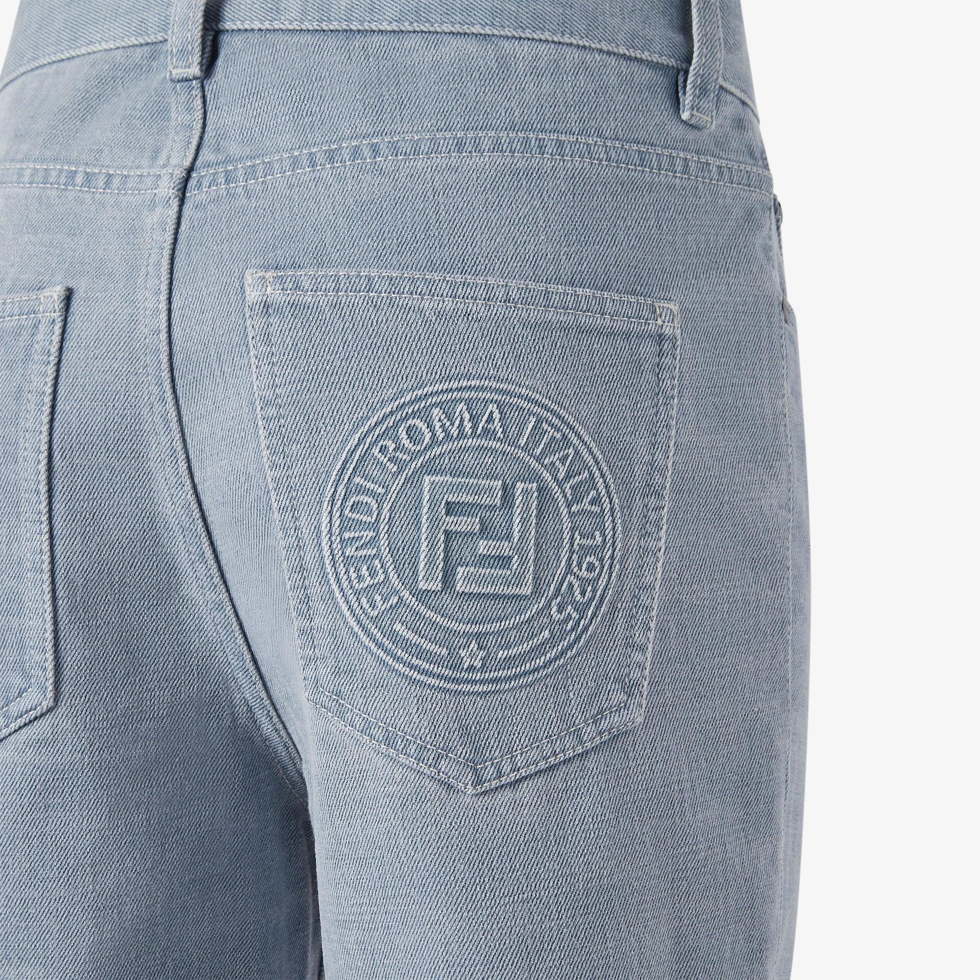Long JeansBlue denim pants Product Image