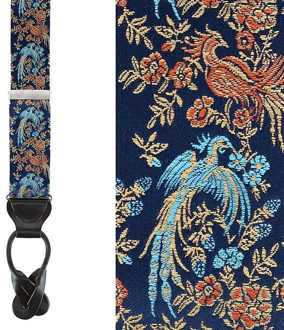 Trafalgar Birds Of Prosperity Silk End Suspenders Product Image