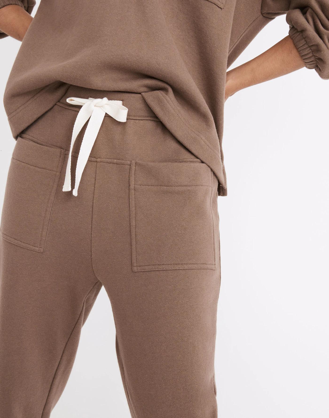 Cotton-Hemp Relaxed Sweatpants Product Image
