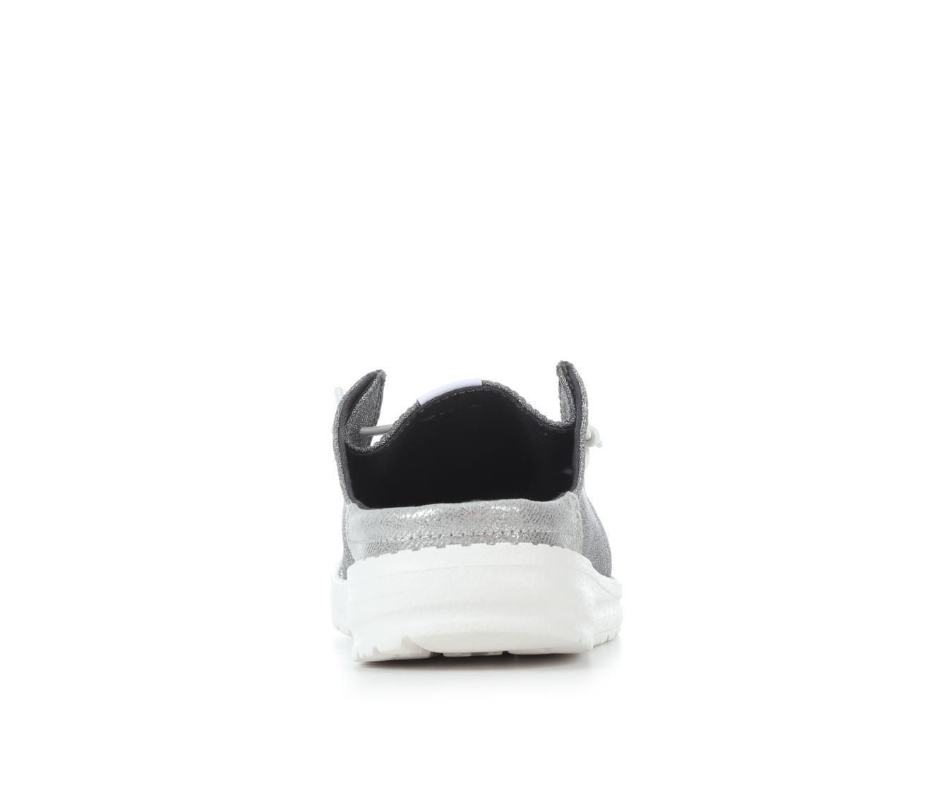 Women's HEYDUDE Wendy Slip Metallic Sparkle Casual Shoes Product Image