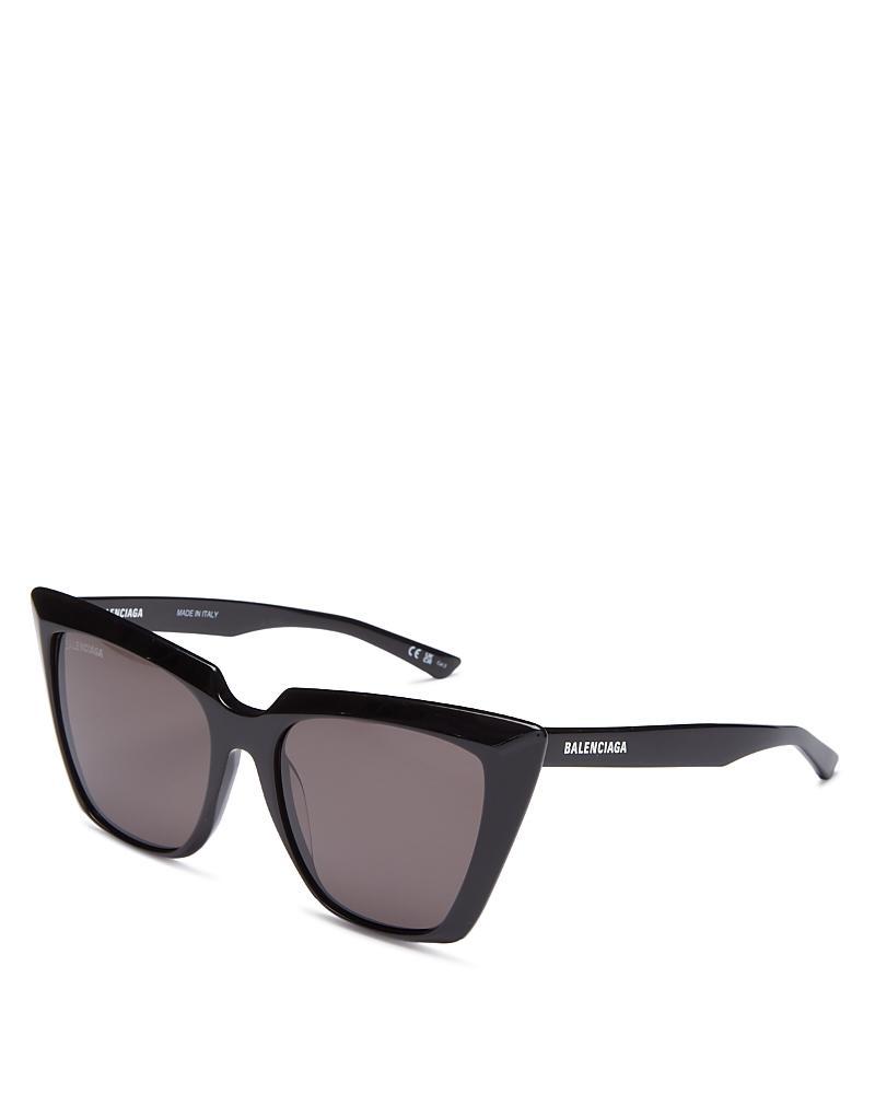 Womens 55MM Squared Cat-Eye Sunglasses Product Image