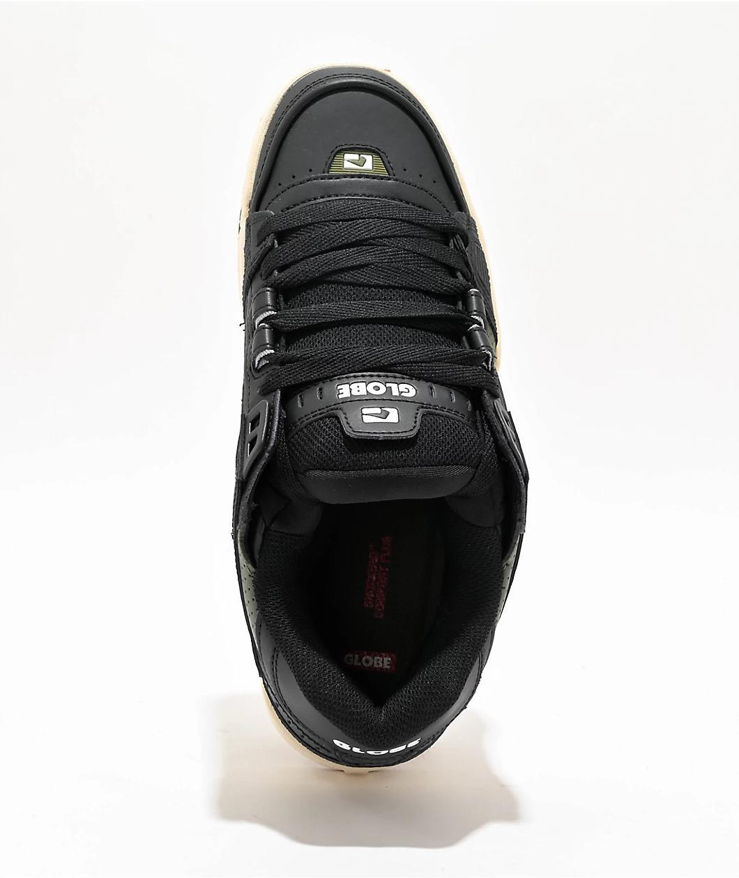 Globe Sabre Black & Combat Green Skate Shoes Product Image