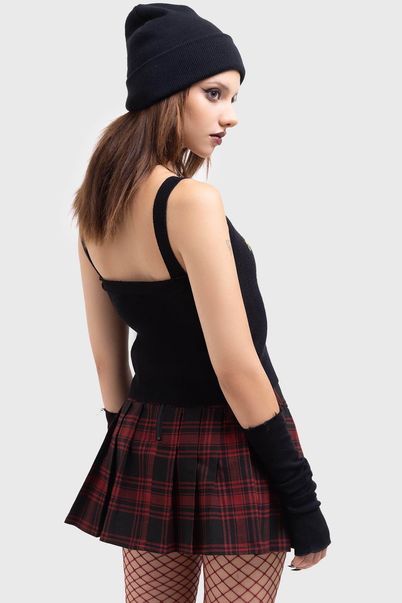 Gremlin Stripe Knitted Top Female Product Image
