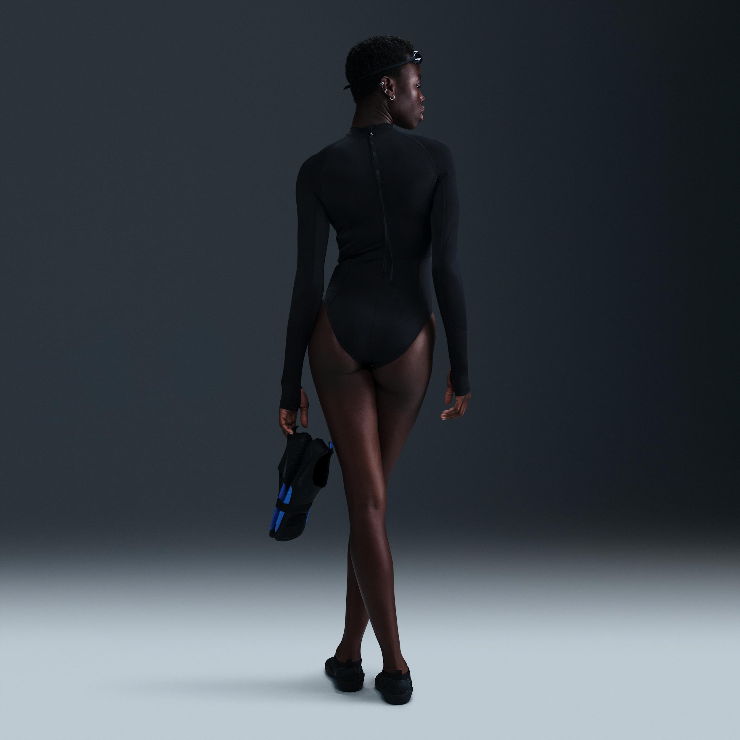 Nike Women's Swim Fusion HydraLock Long-Sleeve One-Piece (CB) Product Image