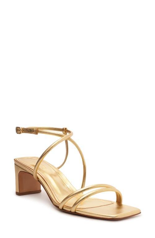 Aimee Block Leather Sandal Product Image