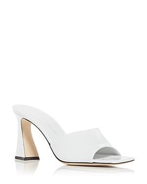 Guiseppe Zanotti Womens Square Toe High Heel Slide Sandals Product Image