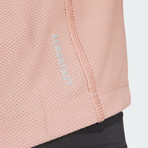 adidas Own The Run Tee Warm Clay S Womens Product Image