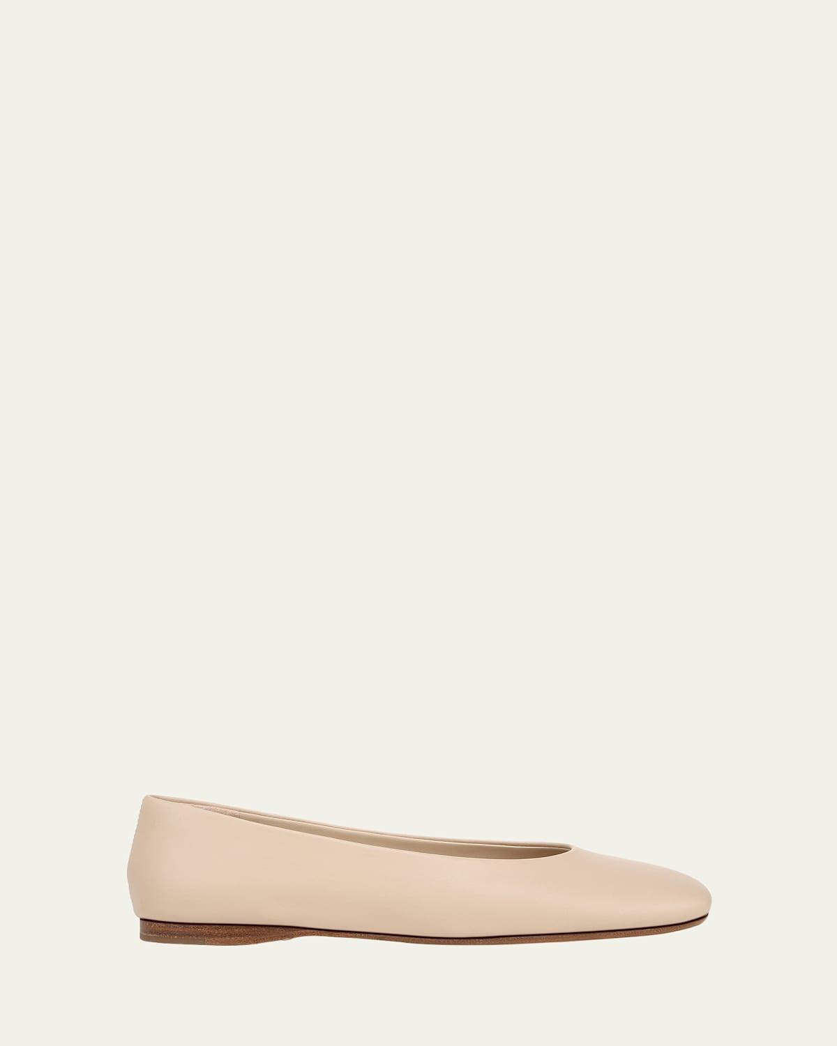 Womens Leah 9MM Suede Ballet Flats Product Image