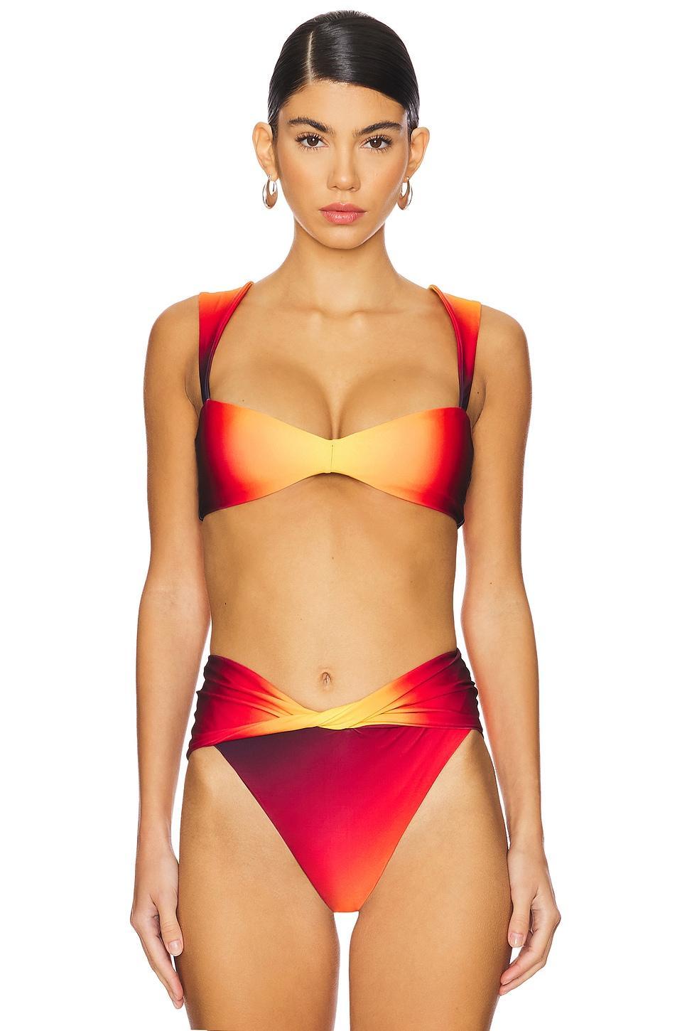 X REVOLVE Malory Bikini Top Agua Bendita Product Image