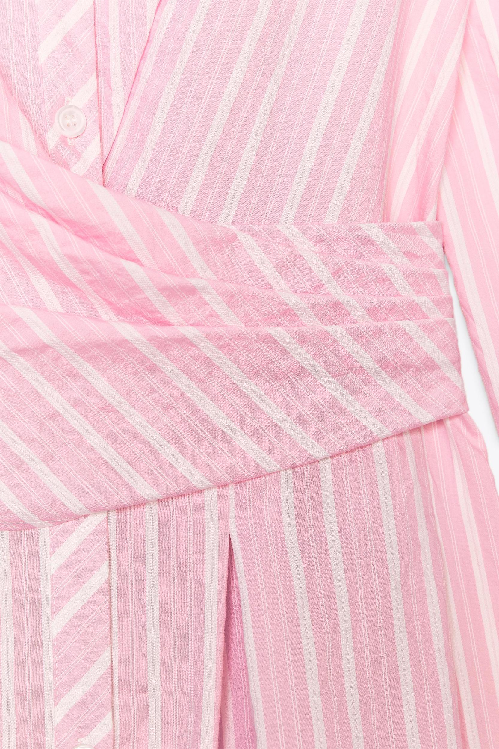 STRIPED MINI DRESS Product Image