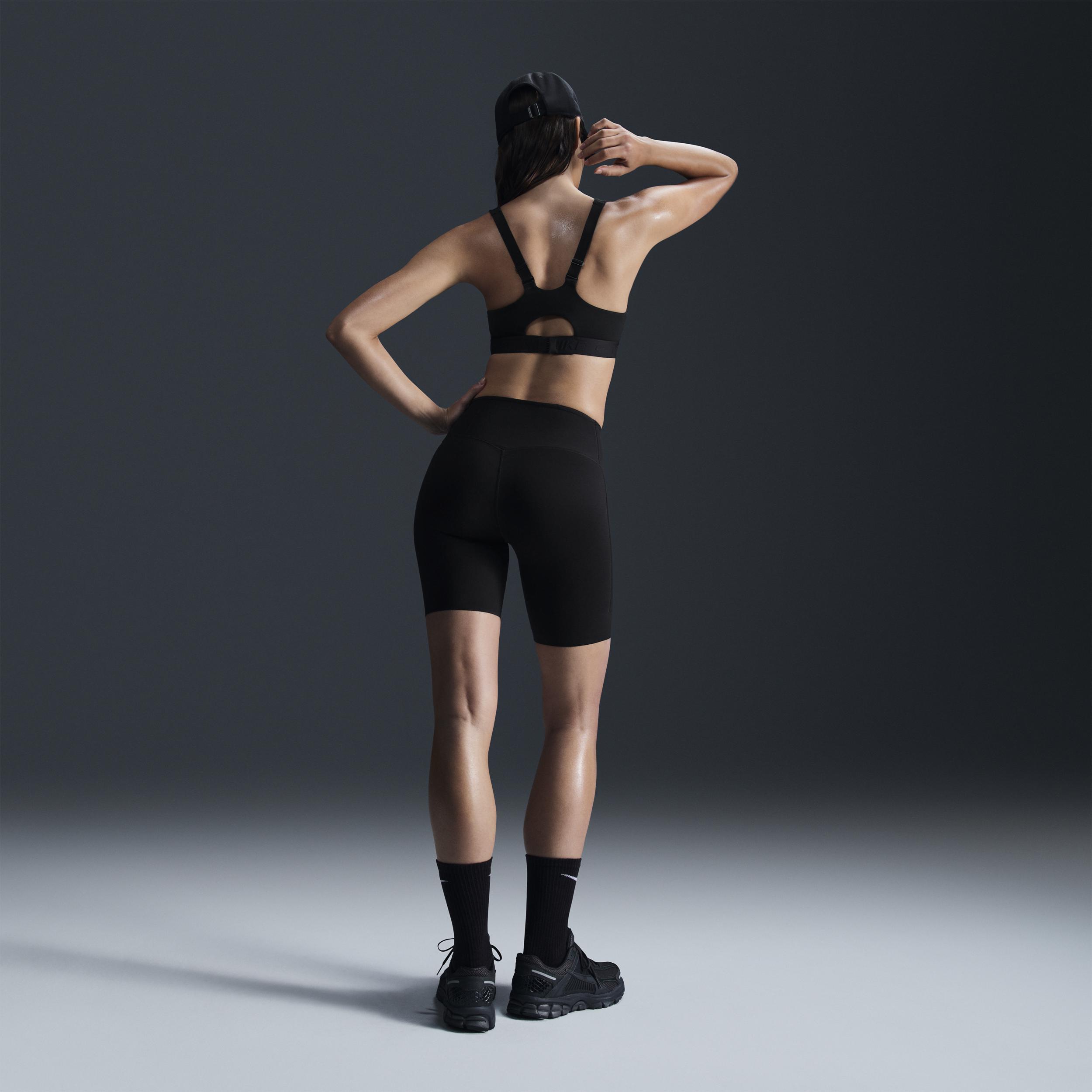 Women's Nike Indy High Support Padded Adjustable Sports Bra, Size: XL, Black Product Image