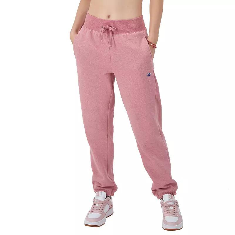 Womens Champion Powerblend Joggers, C Logo, 27 Black M Product Image