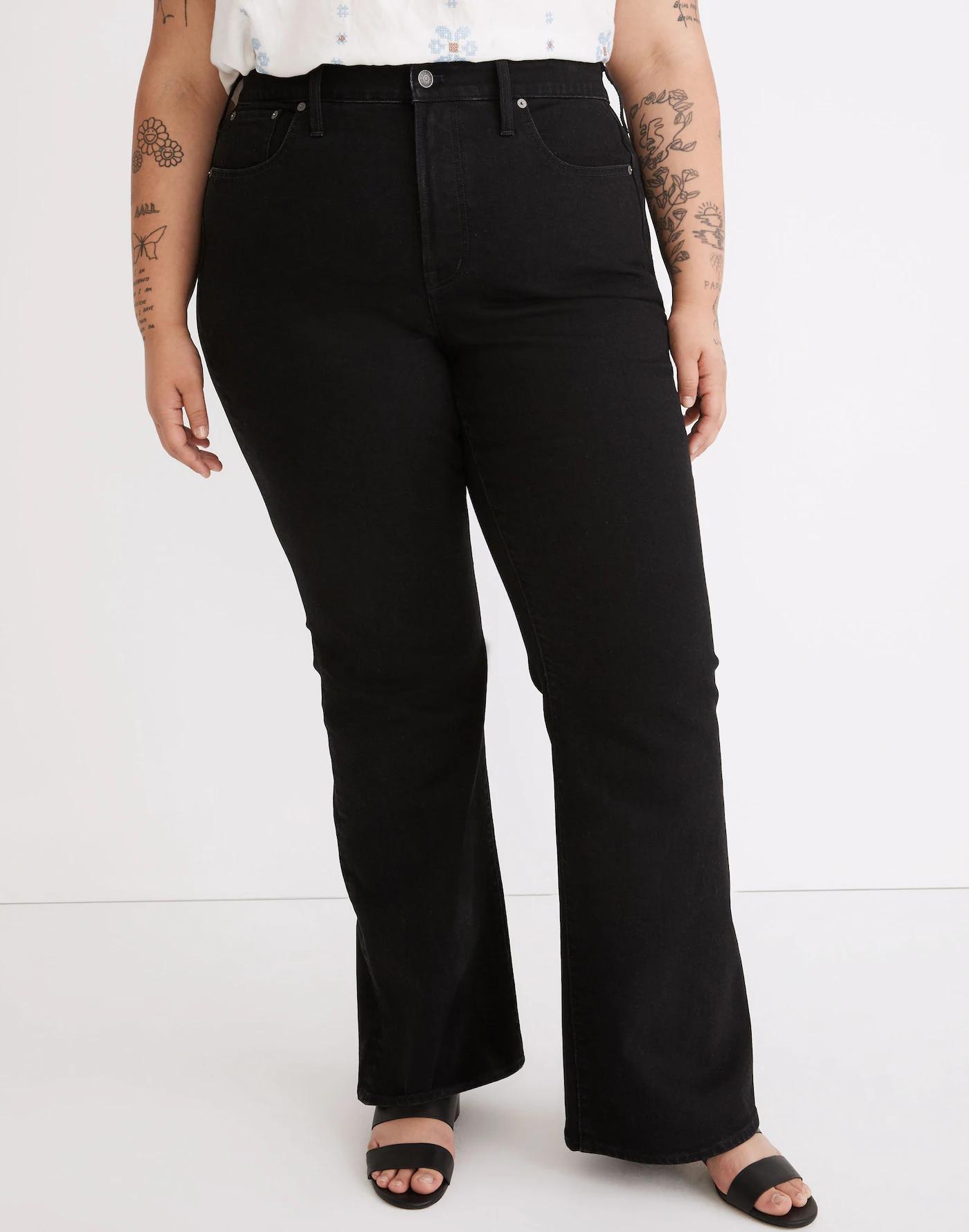 The Plus Perfect Vintage Flare Jean in Sherborn Wash Product Image