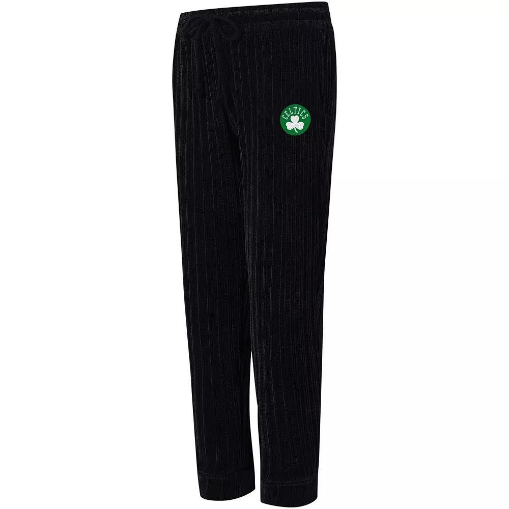 Women's College Concepts Black Brooklyn Nets Linger Pants, Size: XL Product Image