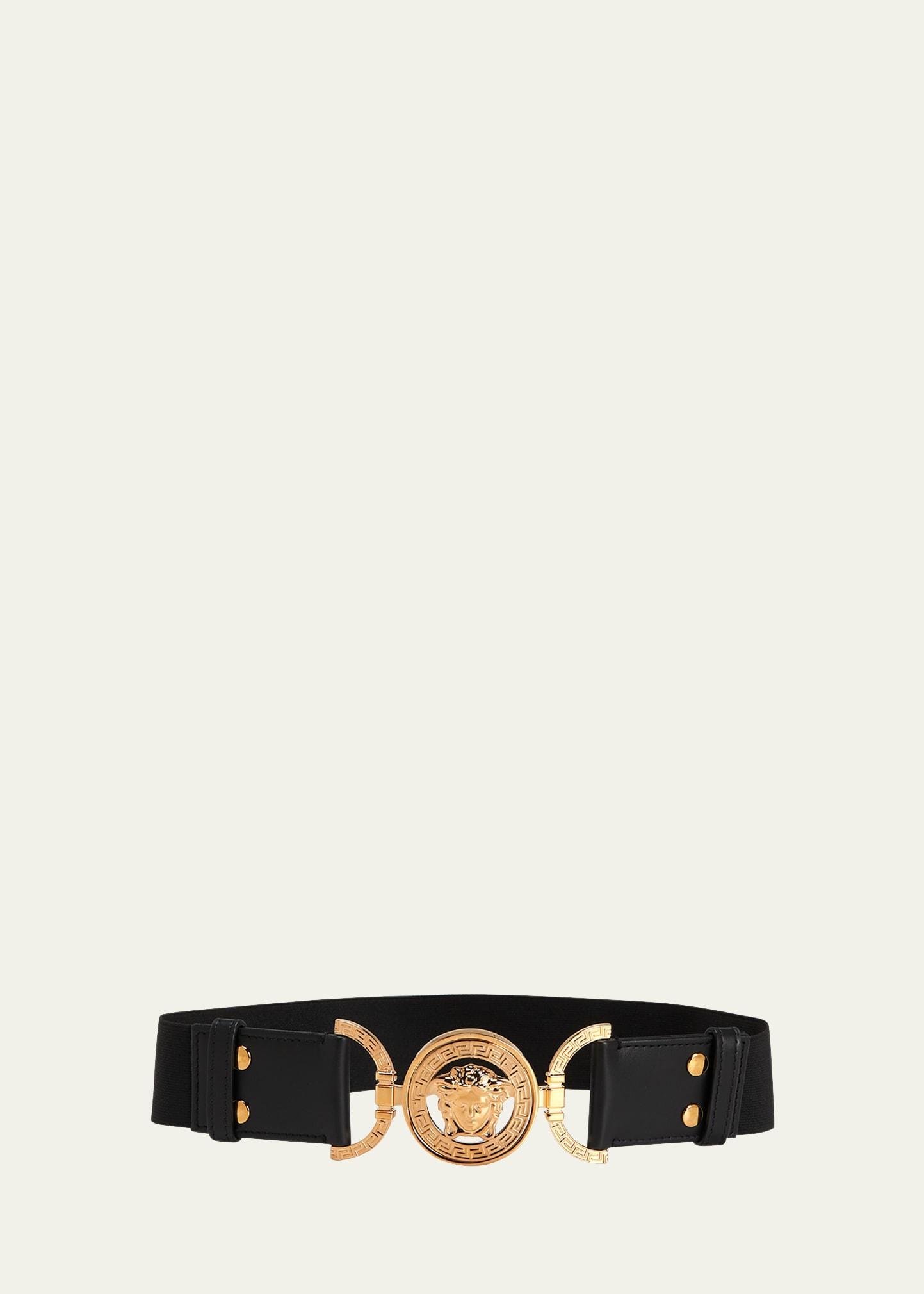La Medusa Wide Leather Belt Product Image