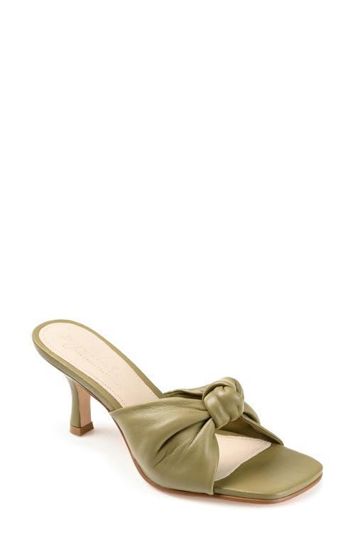 Journee Signature Womens Genuine Leather Tru Comfort Foam Finlee Heels Product Image