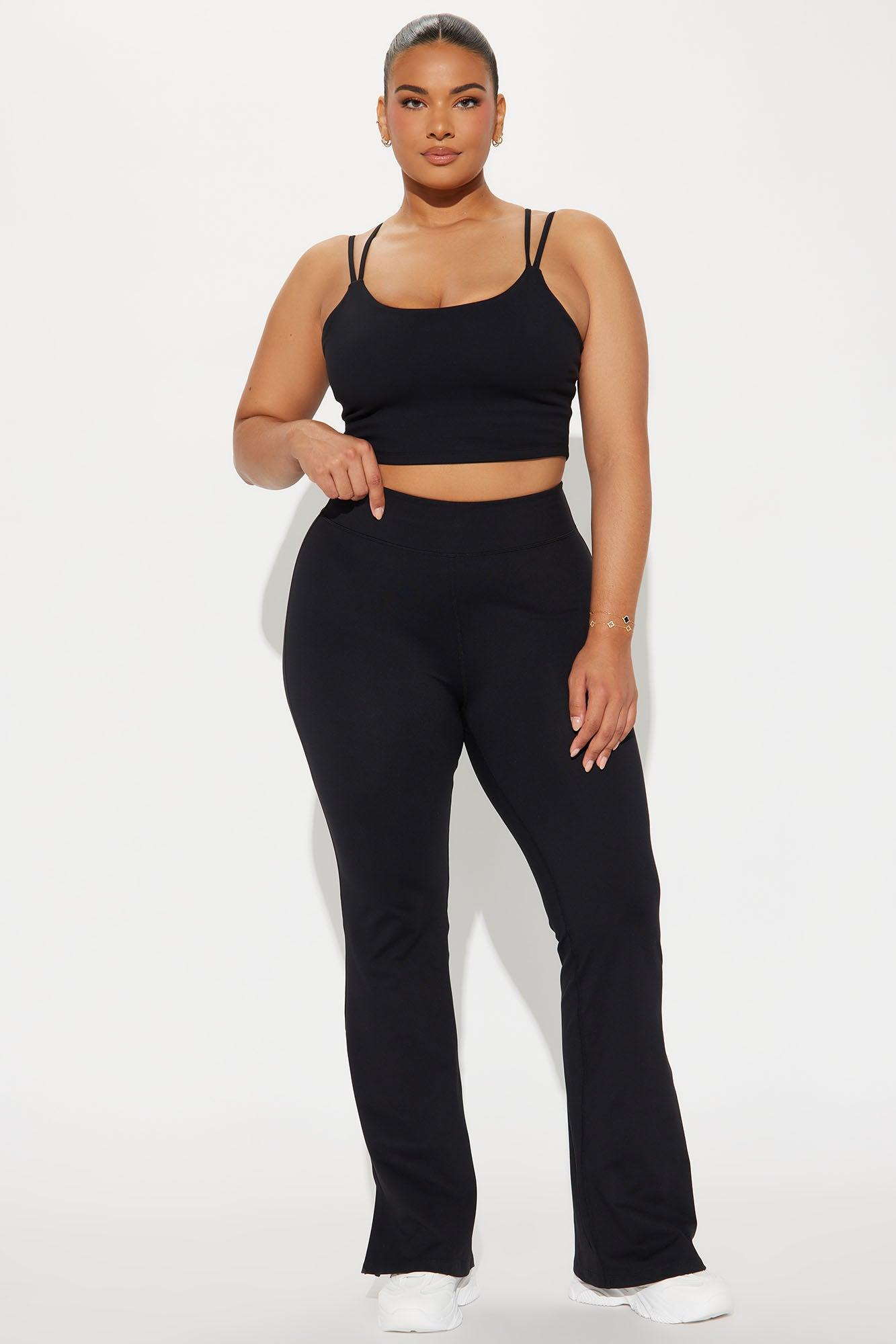 Power Flow Super Soft Active Yoga Pant - Black Product Image