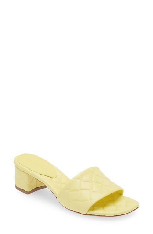 Womens 45MM Quilted Leather Mules Product Image