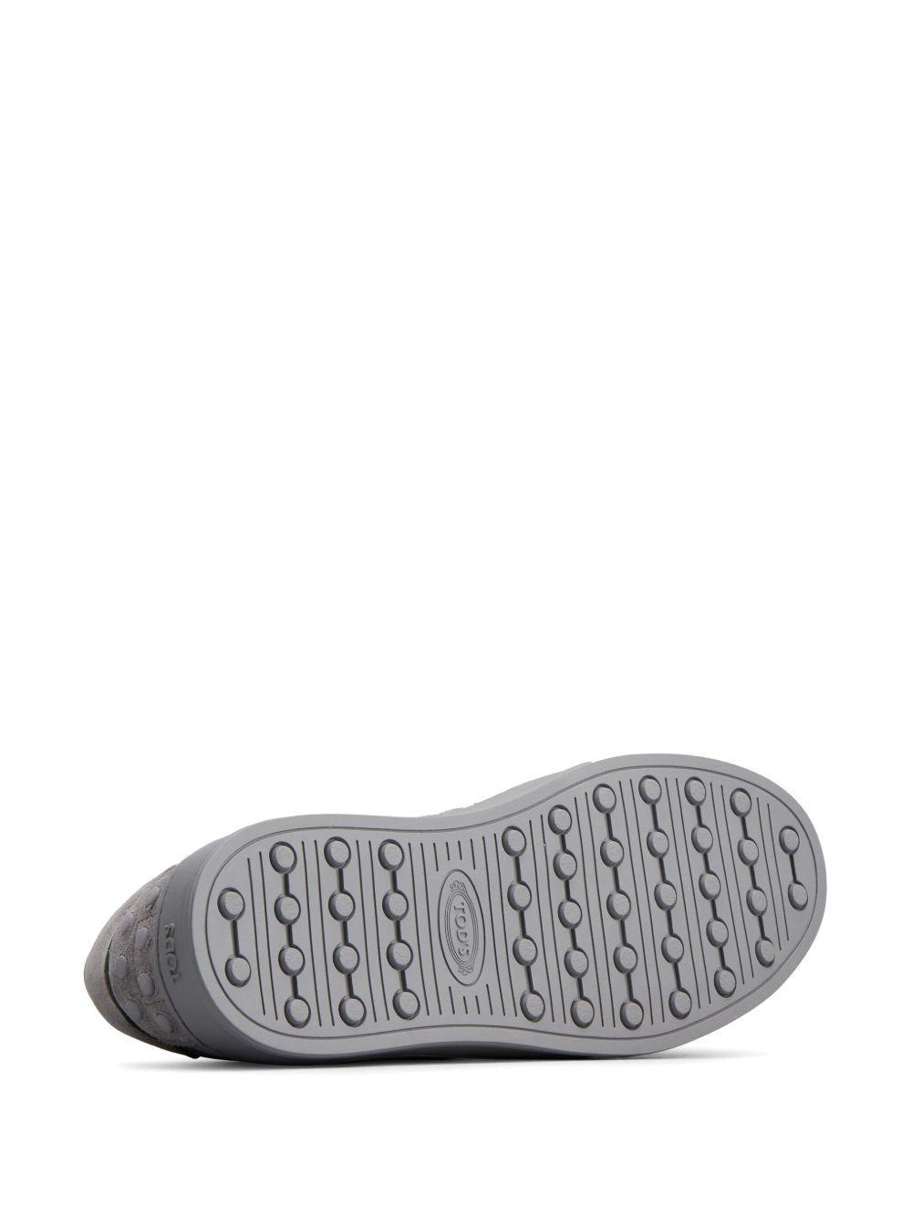 panelled suede sneakers Product Image