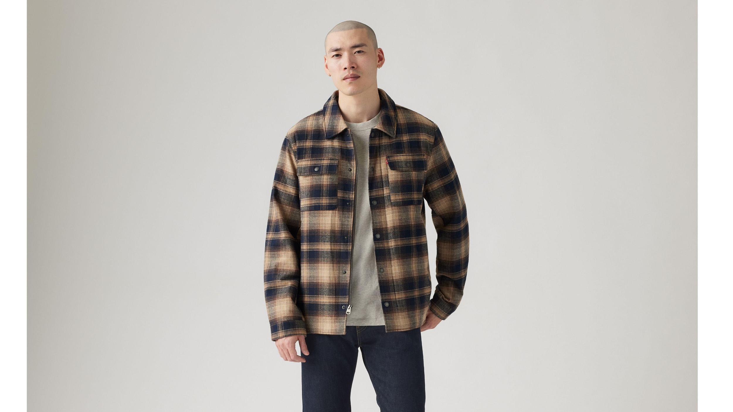 Cotton Plaid Shacket Product Image