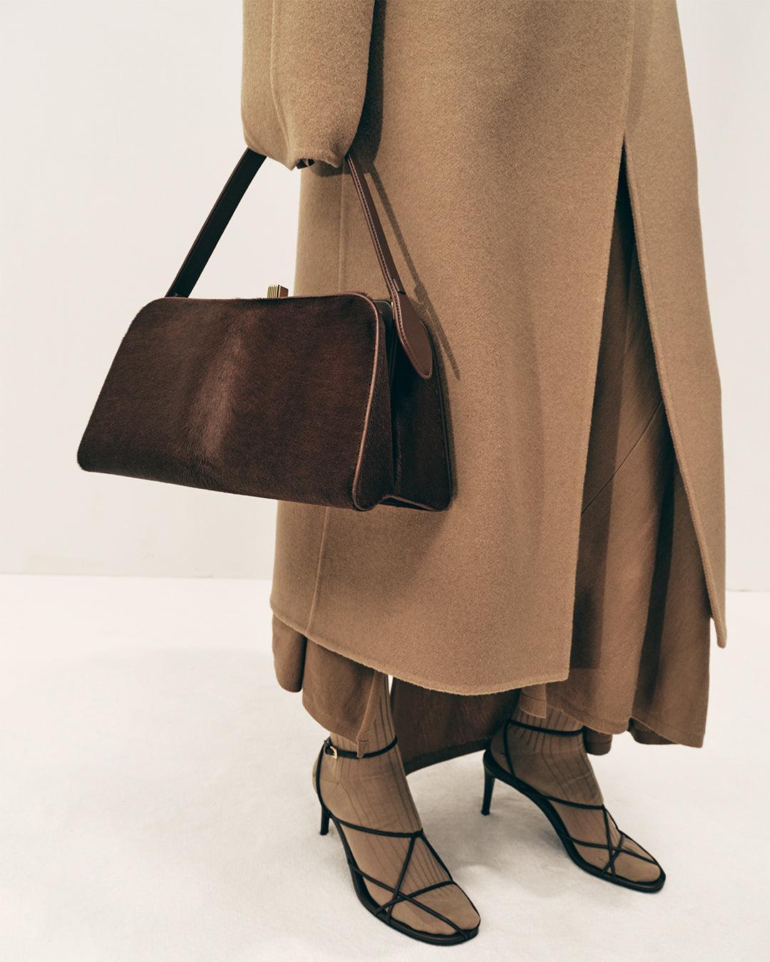 Cate Bag in Rust Haircalf Product Image