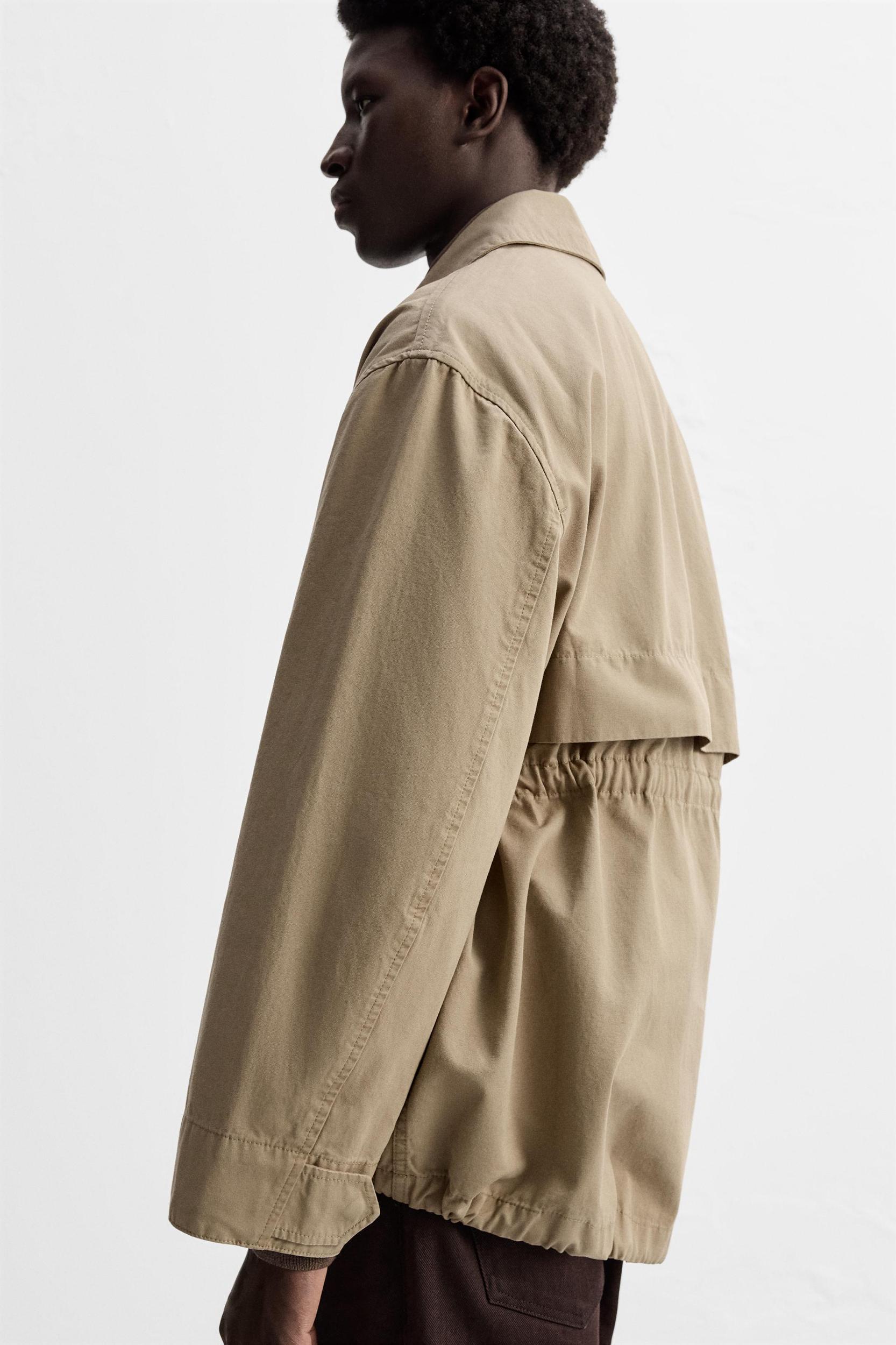 WASHED CANVAS PARKA Product Image